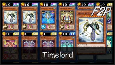 TIMELORD - F2P/P2W Deck Analysis & Testing [Yu-Gi-Oh! Duel Links] - YouTube