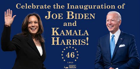 Watch the Inauguration of Joe Biden and Kamala Harris - Democratic ...