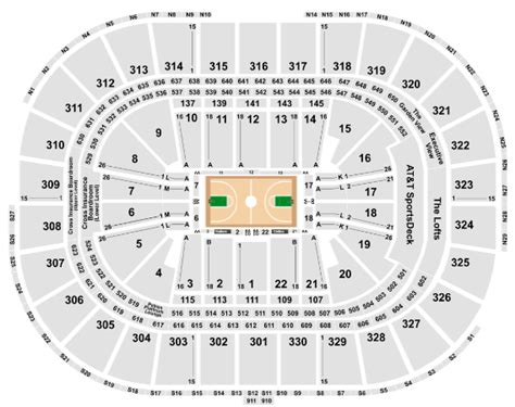 Td Garden Celtics Seating Chart