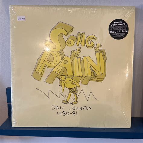 Daniel Johnston "Songs of Pain" LP