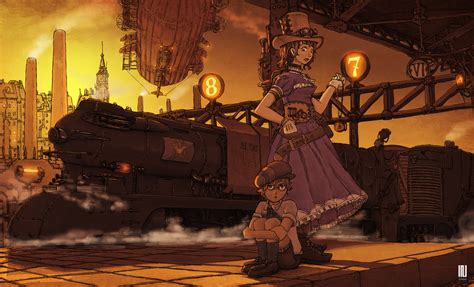 Steampunk Anime Wallpaper