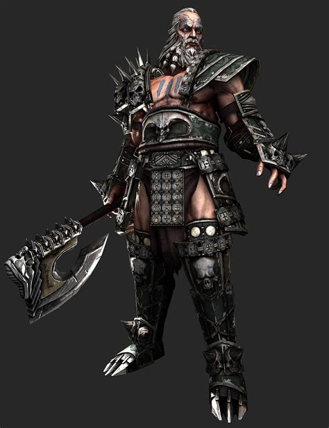 Diablo3!! Barbarian. - ZBrushCentral