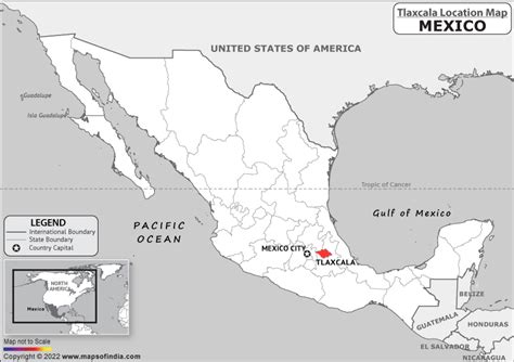 Where is Tlaxcala Located in Mexico? | Tlaxcala Location Map in the Mexico