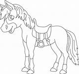 Horse cartoon For coloring book 7797400 Vector Art At Vecteezy sketch template