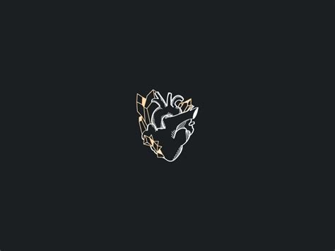 Heart Of Gold by Matthew J.Hiew on Dribbble