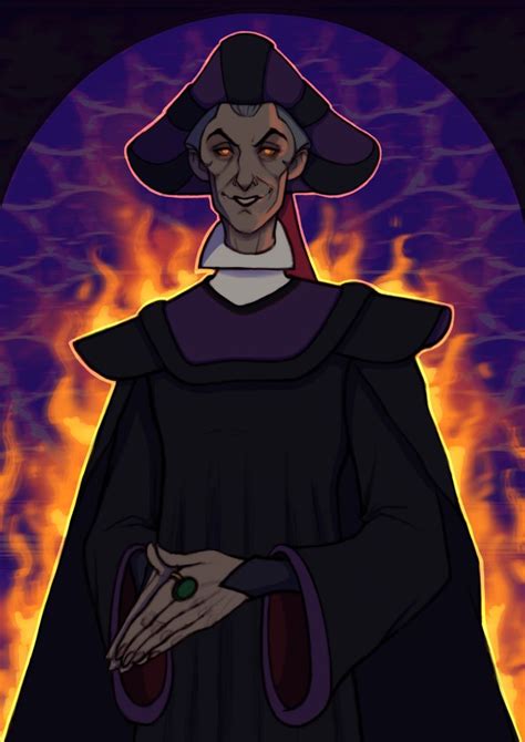 judge Claude Frollo by @sontiypontiy | Персонажи диснеевских мультфильмов, Дисней пиксар ...