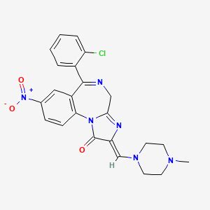 Loprazolam | C23H21ClN6O3 | CID 3033860 - PubChem