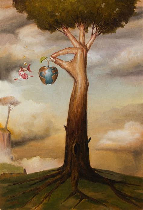 Tree of Knowledge | Illustration art déco, Art surréaliste, Art spirituel