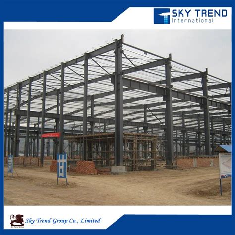 Metal Steel Structure Warehouse Workshop Shed Steel Roof Truss Design ...