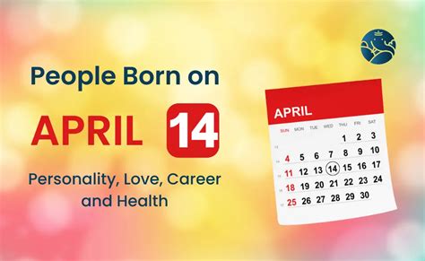 People Born on April 14 Personality, Love, Career, And Health