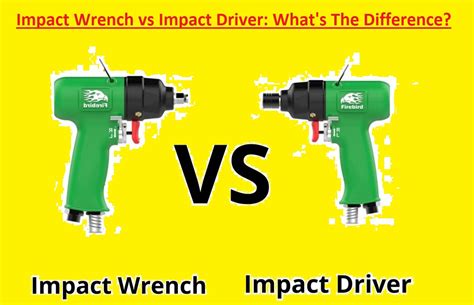 Impact Wrench vs Impact Driver: What's The Difference?