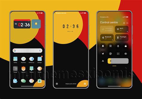 Glass 3 MIUI Themes | Dark Elegant and Minimal Design For Xiaomi Devices | Dark MIUI 12 Theme