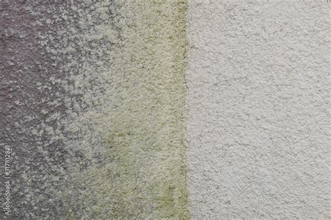 before after washed wall cleaning house facade Stock Photo | Adobe Stock