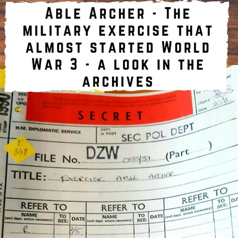 Able Archer – The military exercise that almost started World War 3 – a look in the archives ...