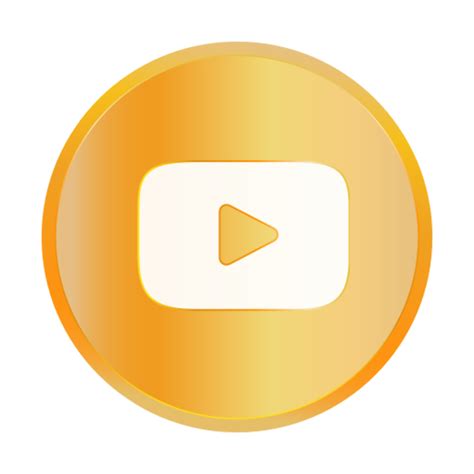 Download High Quality youtube transparent logo gold Transparent PNG ...