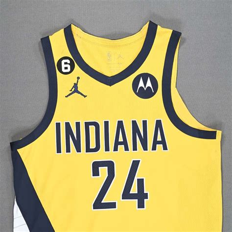 Buddy Hield - Indiana Pacers - 2023 Starry 3-Point Contest - Game-Worn ...