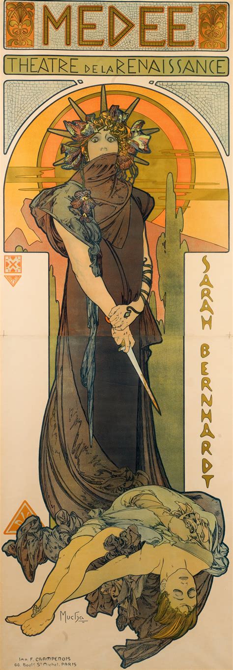 Alphonse Mucha: Art Nouveau/Nouvelle Femme | Poster House