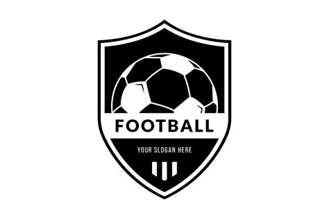 Black and White Logo - Football #5 Graphic by bhagawantastudio ...