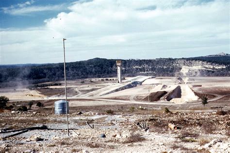 Historical Pictures of Canyon Dam's Construction - Comal County, Texas