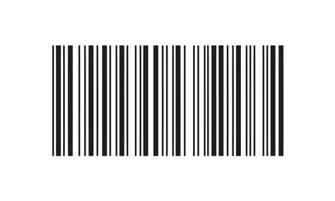 Simple fake bar code. vector illustration. 11186845 Vector Art at Vecteezy