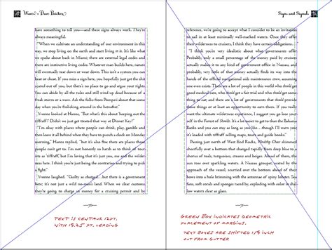 Book Page Design Margins