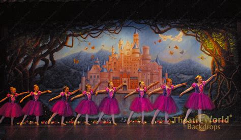 Fairy Tale Castle Backdrop Rentals | TheatreWorld®