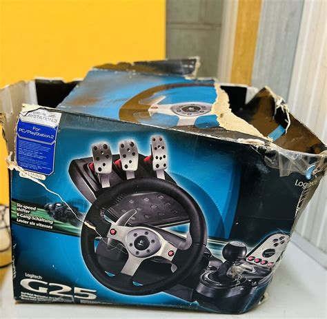 Logitech G25 Racing Wheel , Pedals And Shifter | eBay