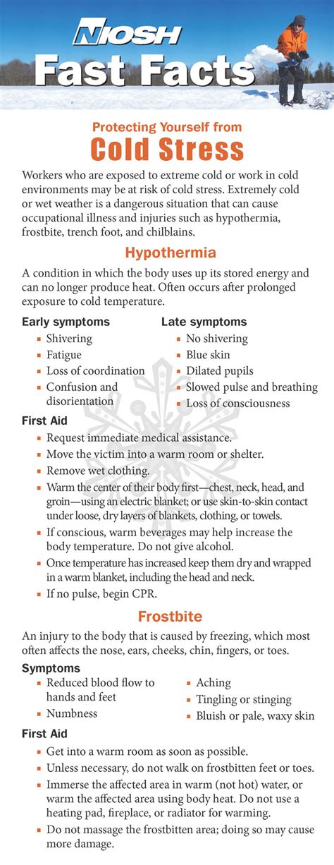 Cold Stress: Working Safely in the Cold