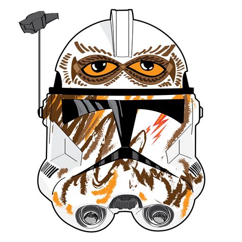 ArtStation - Star Wars Clone Trooper Helmet Customization
