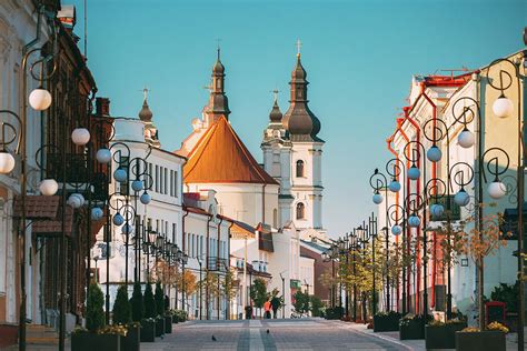 Pinsk, Brest Region, Belarus. Cathedral Of Name Of The Blessed V Photograph by Ryhor Bruyeu ...