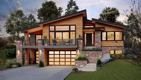 Drive Under House Plans | House Plans With Basement Garage | The House Designers