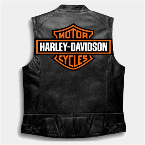 Harley Davidson Leather Men Vest