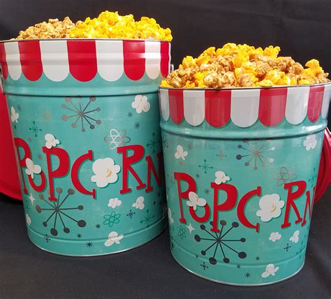 Popcorn Tin (Multiple Flavors)