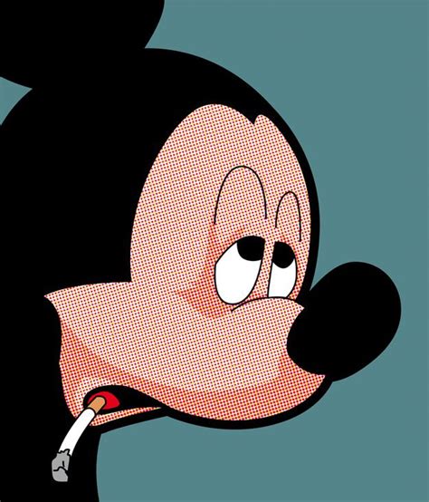 Mickey Mouse / Artist Greg Guillemin explores "What Your Favorite Childhood Characters Do When ...