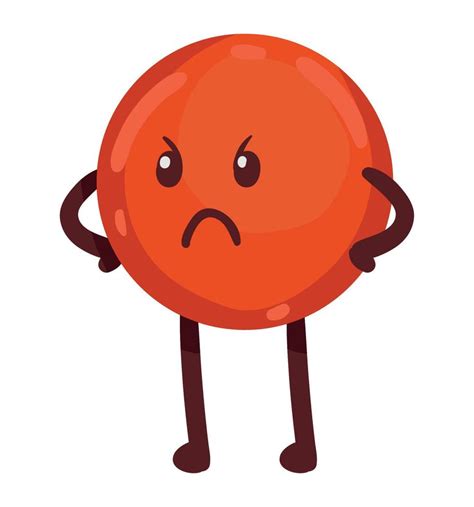 red angry emoji 10385616 Vector Art at Vecteezy