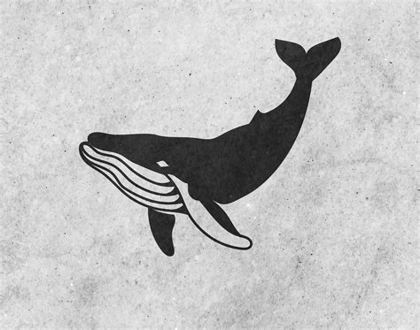 Whale Vinyl Decal Blue Whale Sticker Laptop Sticker Car | Etsy