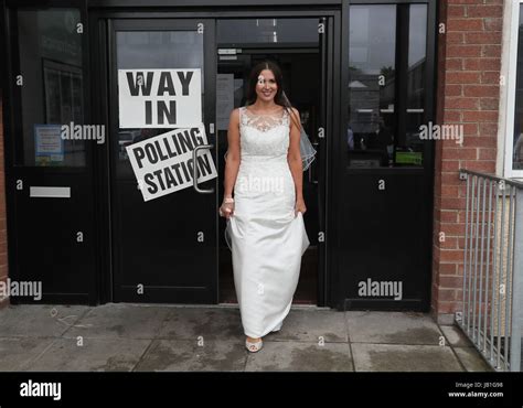 Alliance candidate for West Belfast Sorcha Eastwood casts her vote in ...