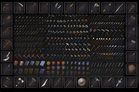 500 Weapon Icons | 2D Icons | Unity Asset Store