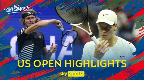 Alexander Zverev vs Jannik Sinner | US Open Highlights | Tennis News | Sky Sports