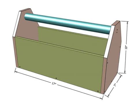 How to Build A DIY Wooden Tool Box - TheDIYPlan