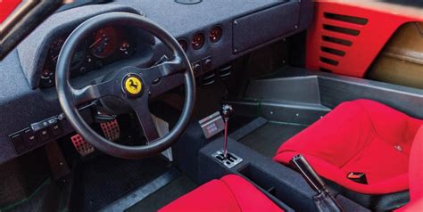 1989 ferrari f40 interior - TeamSpeed