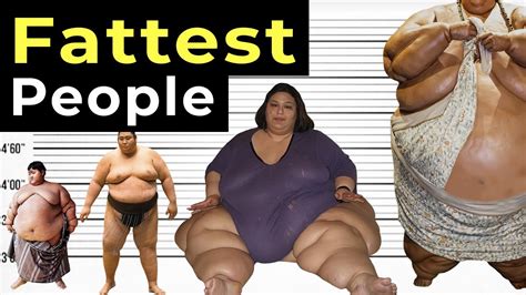 The Fattest People in History. Officially Recorded Cases. - YouTube