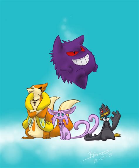 Pokemon group by MadCookiefighter on DeviantArt