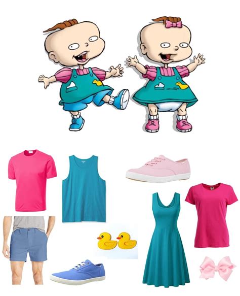 Make Your Own Phil and Lil DeVille from Rugrats Costume | Rugrats costume, Phil and lil costume ...