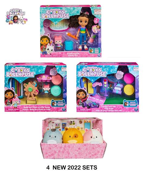 Gabbys Dollhouse Baby Box Cat Carlita Play Room Hamster Kitties Gabby ...