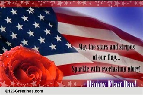 A Sparkling Flag Day! Free Flag Day eCards, Greeting Cards | 123 Greetings