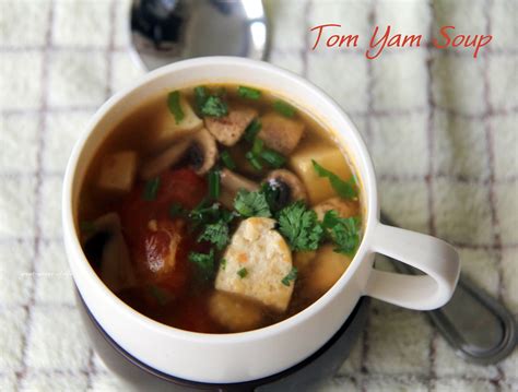 Great-secret-of-life: Tom Yam Soup (Vegetarian)