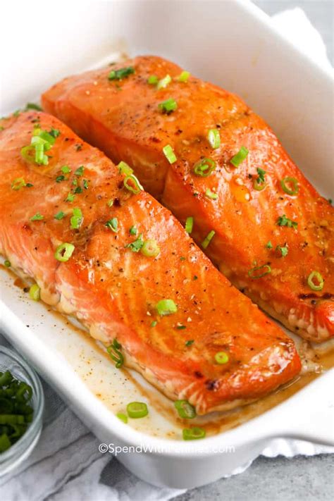 Baked Salmon Fillets {with a Ginger Orange Marinade} – Catanexus