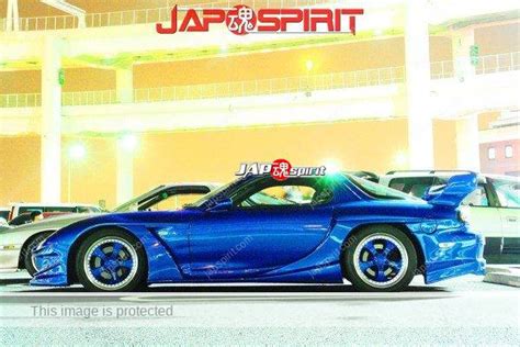 MAZDA RX7 FD, Spokon style, Beautiful front spoiler, side spoiler & rear spoiler - JAP SPIRIT