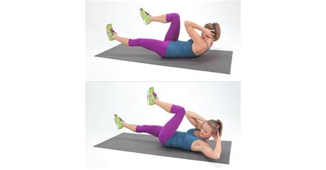 Bicycle Abs | Waist Workout | POPSUGAR Fitness Photo 5